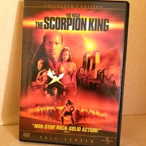 Collector's Edition, Full Screen, The Rock, The Scorpion King (DVD, 2002)